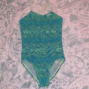 Nike one piece bathing suit